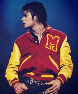 Michael jackson m varsity jacket