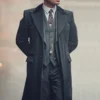 Thomas Shelby Peaky Blinders Black Coat