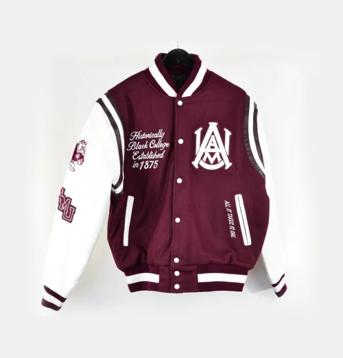 Alabama A&M University Motto 2.0 Varsity Jacket