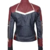 Avengers Endgame Captain Marvel Leather Jacket - Image 3