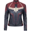 Avengers Endgame Captain Marvel Leather Jacket - Image 2