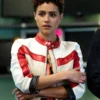 Fast X Ramsey Letterman Diesel colour-block Leather Jacket - Image 6