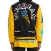 Ice-Cream Dollar Sign Letterman Varsity Jacket - Image 7