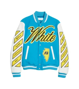 OFF-White Letterman Varsity Jacket