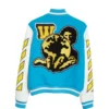 OFF-White Letterman Varsity Jacket - Image 2