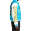 OFF-White Letterman Varsity Jacket - Image 4