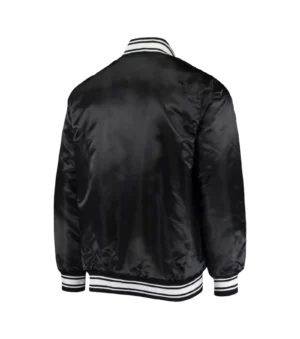 Alternative view of Philadelphia Eagles Locker Room Black Varsity Jacket