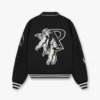 Represent Cherub Letterman Black Varsity Jacket - Image 2