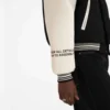 Represent Initial Letterman Black & White Varsity Jacket - Image 4