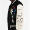 Represent Initial Letterman Black & White Varsity Jacket - Image 3
