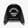 Represent Owners Club Letterman Black Varsity Jacket - Image 2