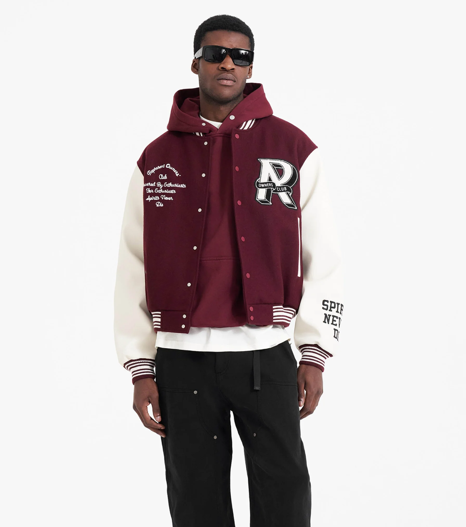 Represent Letterman Owners Club Varsity Jacket - Image 5