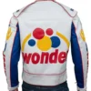 Ricky Bobby Wonder Bread Leather Jacket perfect for fans