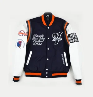 Virginia State Motto 2.0 Varsity Jacket - Navy