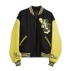 Yellow & Black Letterman Varsity Jacket