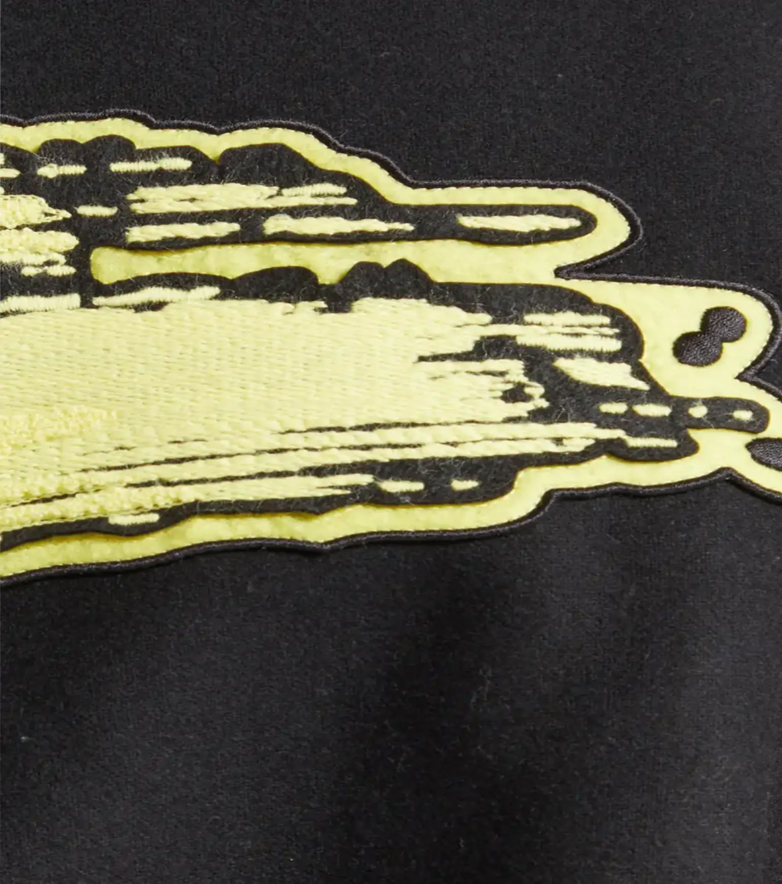 Yellow & Black Letterman Varsity Jacket - Image 6
