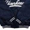 New York Yankees Letterman Men’s Bomber Varsity Jacket - Image 9