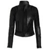 The Equalizer Jessie Cook Black Quilted Leather Jacket - Image 2