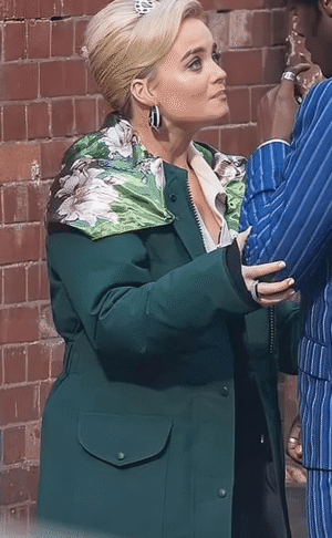 Alternative view of Doctor Who S14 Ruby Sunday Green Jacket