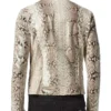 Fast X 2023 Jason Momoa Snake Print Leather Jacket - Image 3