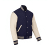 Classic Hybrid Varsity Letterman Jacket, Wool & Original Leather - Image 3