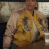 The Equalizer Queen Latifah S03 Floral Bomber Jacket - Image 3