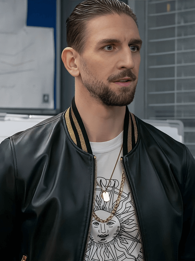 Ted Lasso S03 Maximilian Bomber Jacket - Image 6