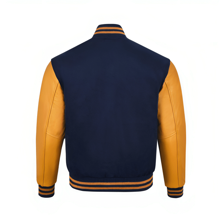 Warrior Gears Classic Hybrid Varsity Letterman Jacket - Image 2