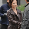 Fast and Furious 8 Letty Ortiz Brown Leather Jacket - Image 2