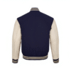 Classic Hybrid Varsity Letterman Jacket, Wool & Original Leather - Image 2