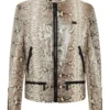 Fast X 2023 Jason Momoa Snake Print Leather Jacket - Image 2
