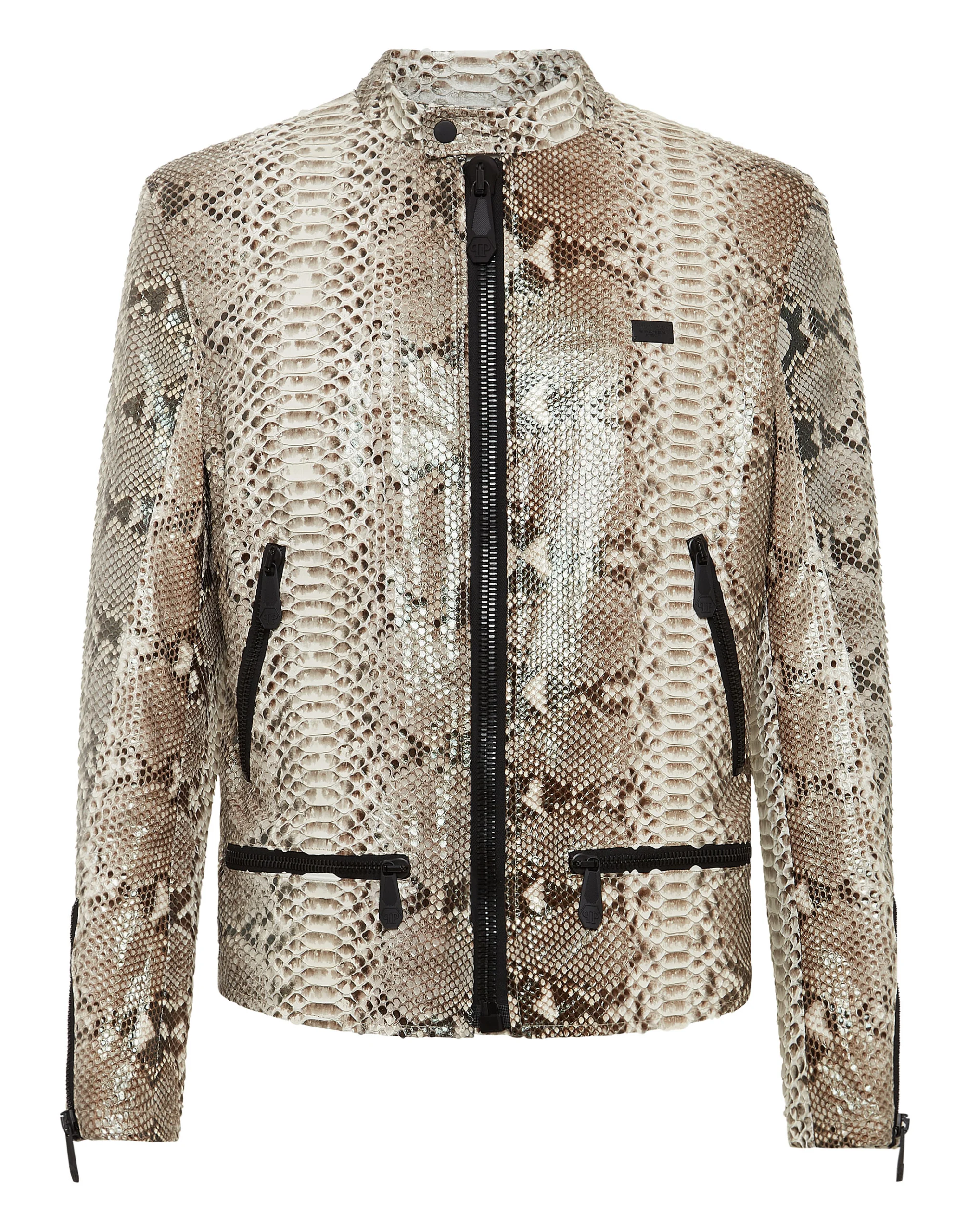 Fast X 2023 Jason Momoa Snake Print Leather Jacket - Image 2