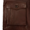 Jensen Ackles Supernatural 7 Brown Leather Jacket - Image 6