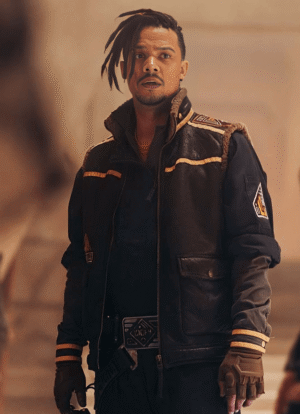 Alternative view of Doctor Who S13 Jacob Anderson Brown Vest