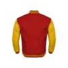 Michael Jackson Thriller Wool/Leather Bomber Jacket - Image 2