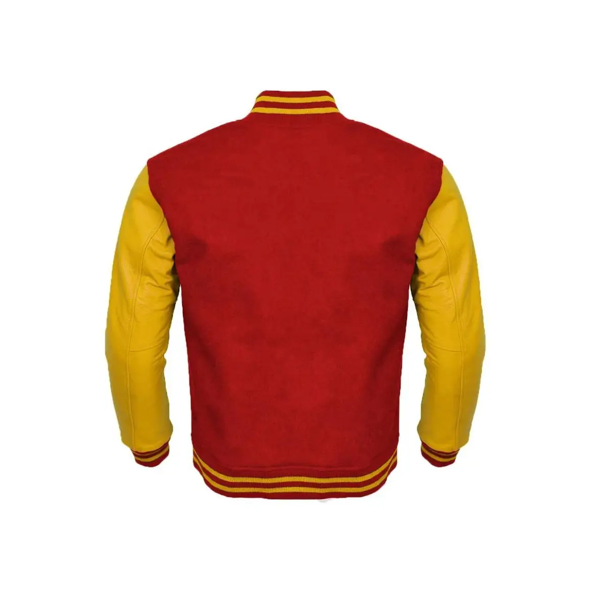Michael Jackson Thriller Wool/Leather Bomber Jacket - Image 2