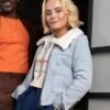 Doctor Who Millie Gibson Trucker Sherpa Jacket