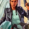 GTA-VI Female Protagonist Black Biker Jacket