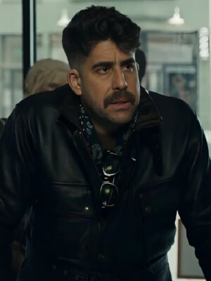 Harry Keshegian The Equalizer S02 Black Leather Jacket