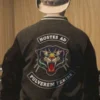 Panther GTA-VI Grey & Black Varsity Jacket - Image 2