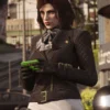 Protagonist GTA-VI Lady Black Leather Jacket