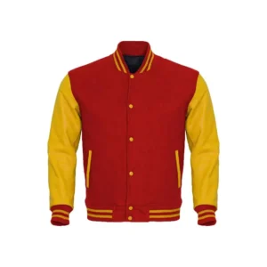 Michael Jackson Thriller Wool/Leather Bomber Jacket
