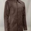 Supernatural Dean Winchester Brown Leather Coat - Image 5