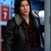 Ted Lasso S02 Dani Rojas Sheraling Fur Collar Leather Jacket - Image 2