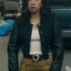The Equalizer S02 Melody Bayani Black Jacket - Image 3