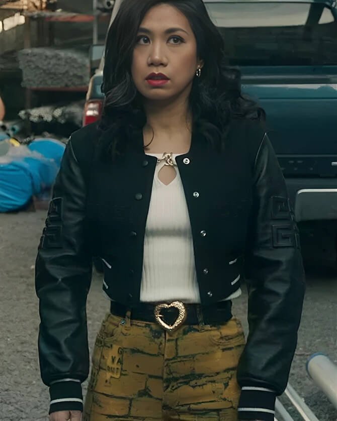 The Equalizer S02 Melody Bayani Black Jacket - Image 3