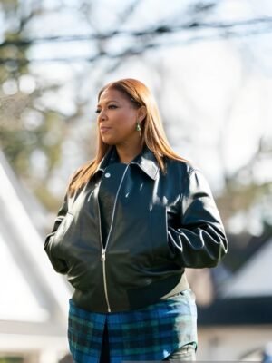 Alternative view of Queen Latifah The Equalizer S02 Black Leather Jacket