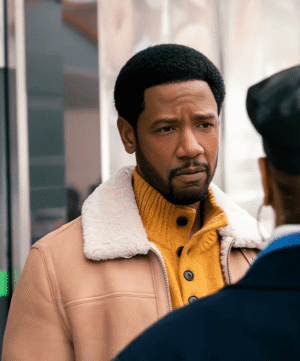 Alternative view of The Equalizer S03 Tory Kittles Shearling Jacket
