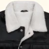 Women’s RAF B3 Aviator Shearling Sheepskin Trucker Jacket - Image 5