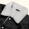 Women’s RAF B3 Aviator Shearling Sheepskin Trucker Jacket - Image 6
